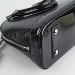 Louis Vuitton Alma BB Epi Patent Black