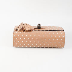 Gucci Studded Miss Bamboo Bag Beige