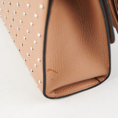 Gucci Studded Miss Bamboo Bag Beige