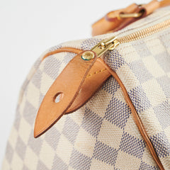 Louis Vuitton Speedy 30 Damier Azur