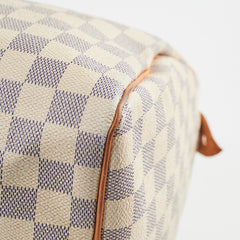 Louis Vuitton Speedy 30 Damier Azur