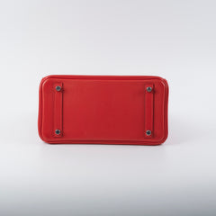 Hermes Birkin 25 Red Swift D Stamp (2019)