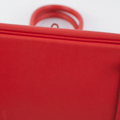 Hermes Birkin 25 Red Swift D Stamp (2019)