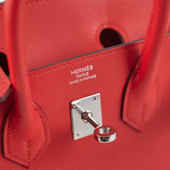 Hermes Birkin 25 Red Swift D Stamp (2019)