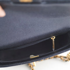 Chanel Perfect Mini Classic Flap Iridescent Navy