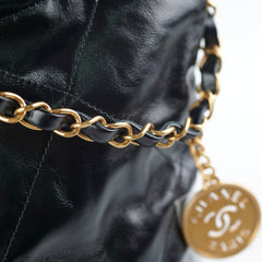 Chanel 22 Small Calfskin Black