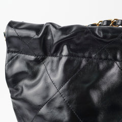 Chanel 22 Small Calfskin Black