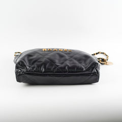 Chanel 22 Small Calfskin Black