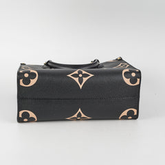 Louis Vuitton On The Go PM Black And White