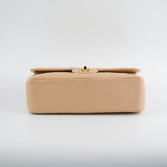 Chanel Classic Flap Jumbo Caviar Beige