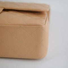 Chanel Classic Flap Jumbo Caviar Beige