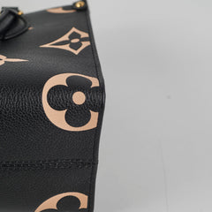 Louis Vuitton On The Go PM Black And White