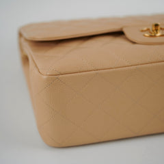 Chanel Classic Flap Jumbo Caviar Beige