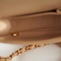 Chanel Classic Flap Jumbo Caviar Beige