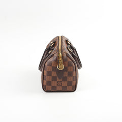 Louis Vuitton Speedy 20 Damier Ebene Canvas 2024 Microchip