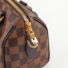 Louis Vuitton Speedy 20 Damier Ebene Canvas 2024 Microchip