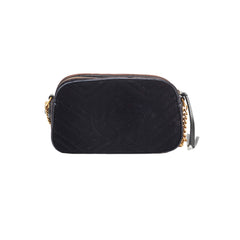 Gucci Marmont Velvet Bag Black Small