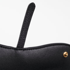 Dior Long Saddle Black Wallet On Chain WOC Crossbody Bag