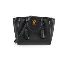 Louis Vuitton Lock Me Black Tote