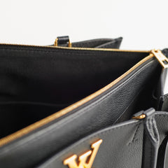 Louis Vuitton Lock Me Black Tote