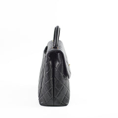 Chanel Kelly Caviar Top Handle Black