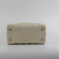 Christian Dior Lady Dior Medium White