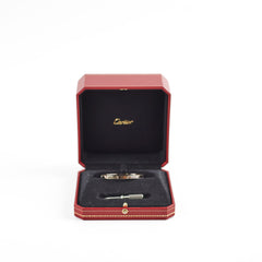 Cartier White Gold Love Bracelet Size 15