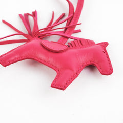 Hermes Rodeo Hot Pink Bag Charm