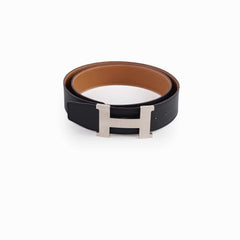 Hermès Constance H Buckle Reversible Belt Noir/Gold Size 95cm