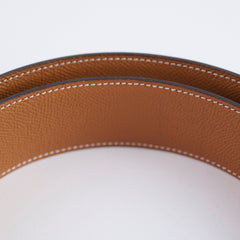Hermès Constance H Buckle Reversible Belt Noir/Gold Size 95cm