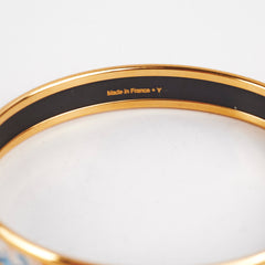 Hermes Kangaroo Gold Bangle