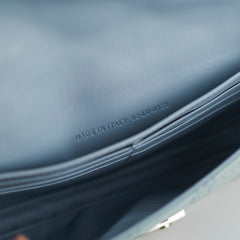 Christian Dior Lock Pouch Blue Patent