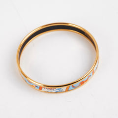 Hermes Kangaroo Gold Bangle