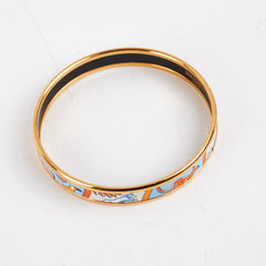 Hermes Kangaroo Gold Bangle