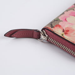 Gucci GG Supreme Blooms Zip Around Wallet