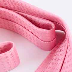 Hermès Faconnee H Neck Tie Pink