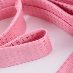 Hermès Faconnee H Neck Tie Pink