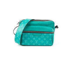 Louis Vuitton Taigarama Outdoor Messenger Bag Green Monogram