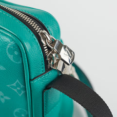 Louis Vuitton Taigarama Outdoor Messenger Bag Green Monogram