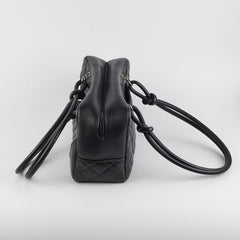 Chanel Cambon Bowling Bag Black