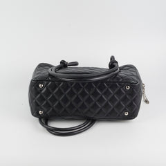 Chanel Cambon Bowling Bag Black