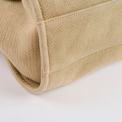 Chanel Deauville Tote PM Sand/Black