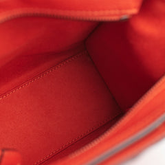Celine Luggage Nano Red