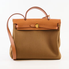 Hermes Herbag Zip 31 Brown