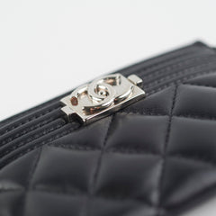 Chanel Boy Cardholder Black