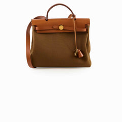 Hermes Herbag Zip 31 Brown