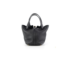 Hermes Picotin 22 Noir Z Stamp