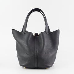 Hermes Picotin 22 Noir Z Stamp