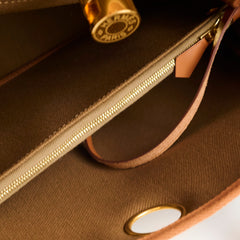Hermes Herbag Zip 31 Brown