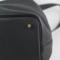 Hermes Picotin 22 Noir Z Stamp